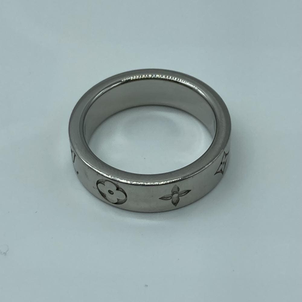 ルイヴィトン LV モザイク シン リング 17号 M1180S Sサイズ 中古】LOUIS VUITTON LV モザイク シン M1180S サイズS（17号） ルイ