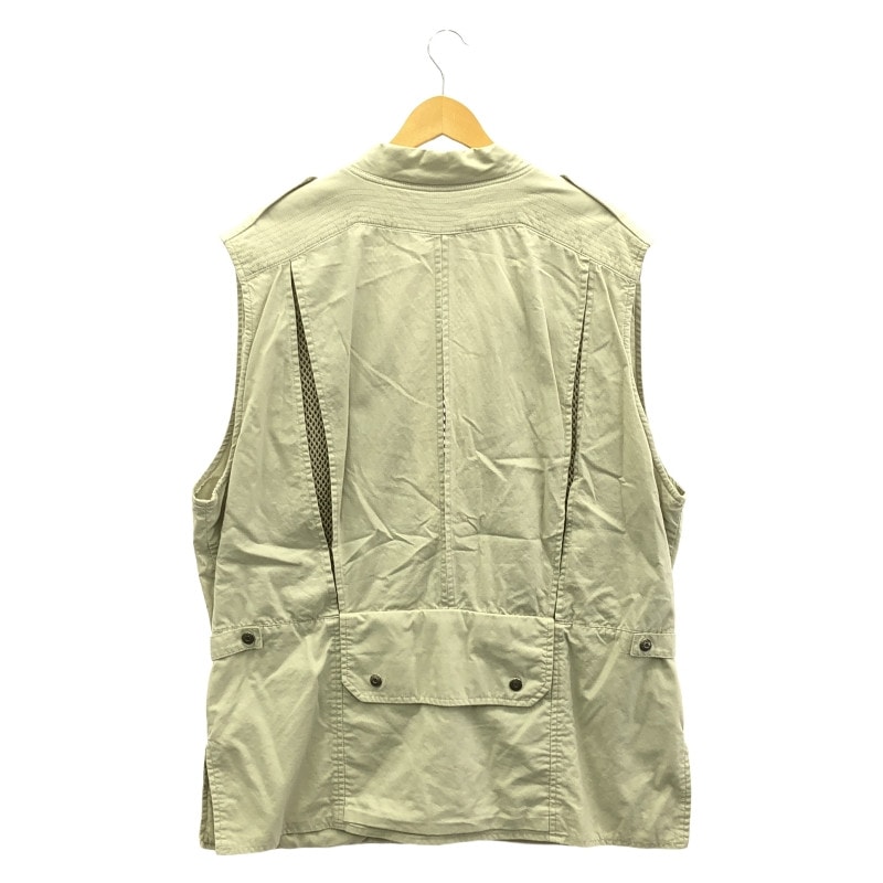 90's Banana Republic ハンティングベスト 中古】90s BANANA REPUBLIC ハンティングベスト ベージュ サイズ