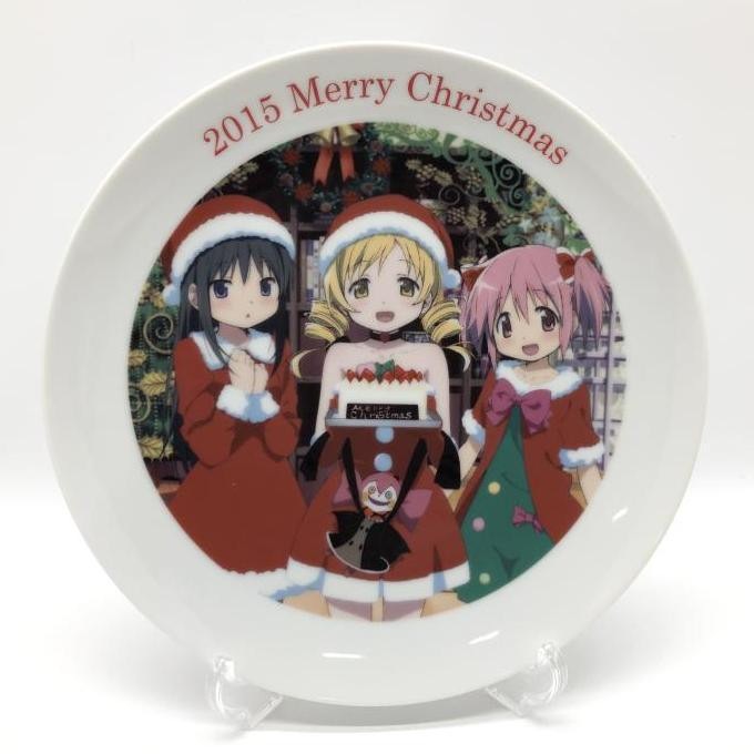 中古】現状品） クリスマスプレート 魔法少女まどか☆マギカ 2015
