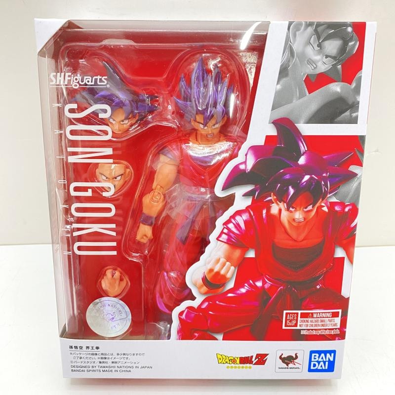 中古】【未開封】フィギュア S.H.Figuarts 孫悟空 界王拳