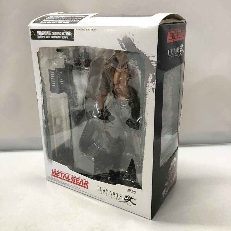 中古】スクウェア・エニックス PLAY ARTS改 リキッド・スネーク メタル