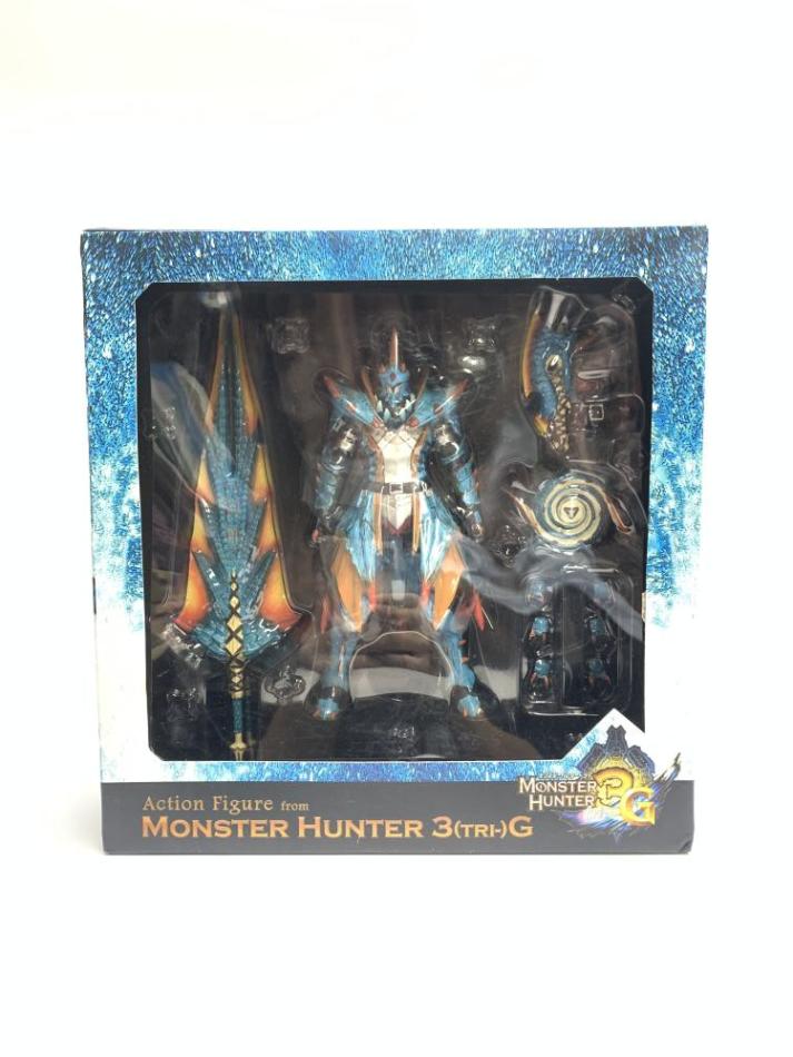 中古】ﾓﾝｽﾀｰﾊﾝﾀｰ3(ﾄﾗｲ)G ﾌﾙ可動ｱｸｼｮﾝﾌｨｷﾞｭｱ ﾗｷﾞｱｼﾘｰｽﾞ装備ﾊﾝﾀｰ (ｲｰ