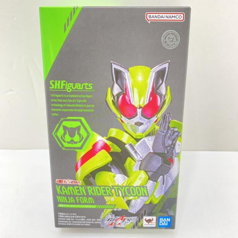 中古】【開封】S.H.Figuarts 仮面ﾗｲﾀﾞｰﾀｲｸｰﾝ ﾆﾝｼﾞｬﾌｫｰﾑ フィギュア【O 