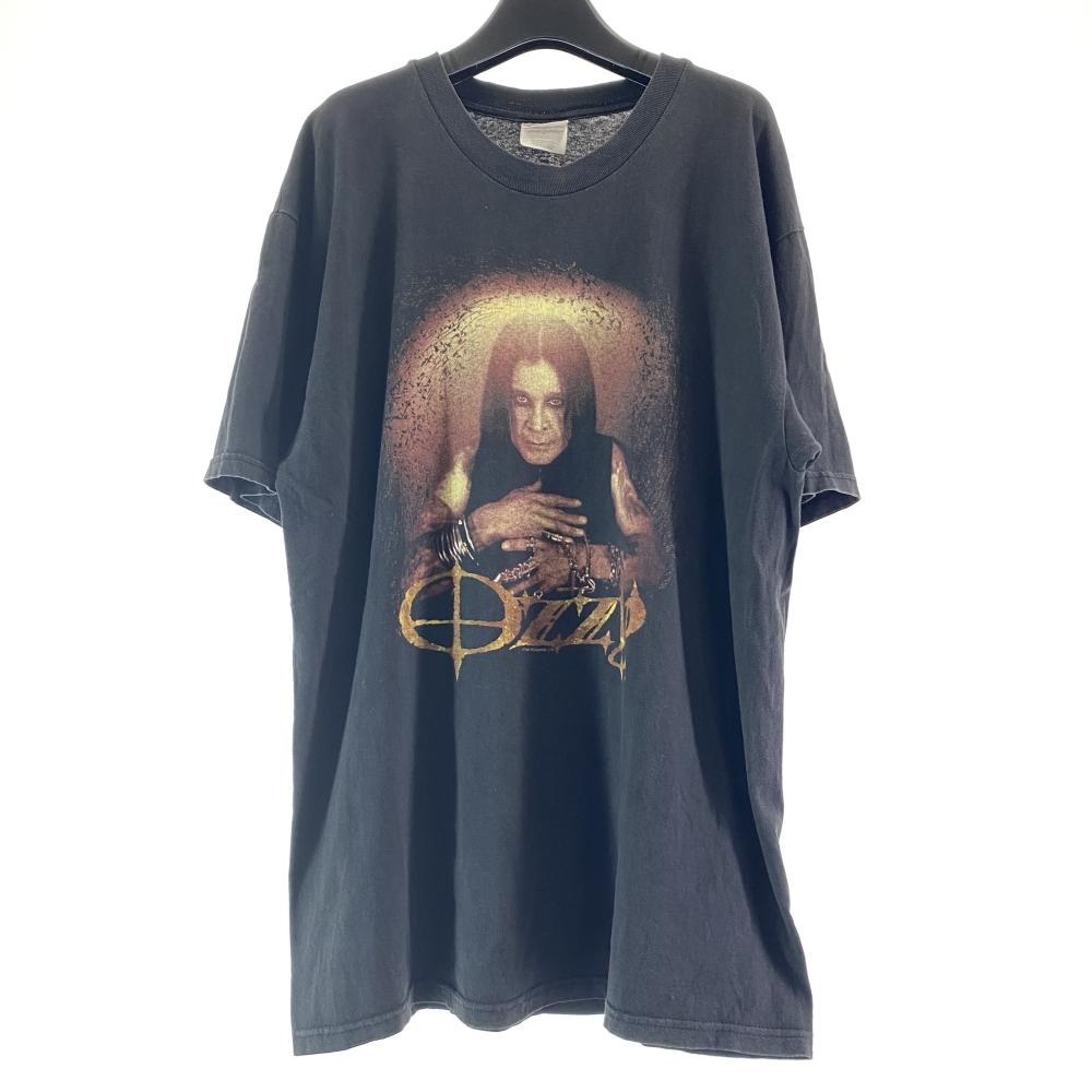 中古】01s OZZY OSBOURNE Tシャツ サイズL ブラック オジー