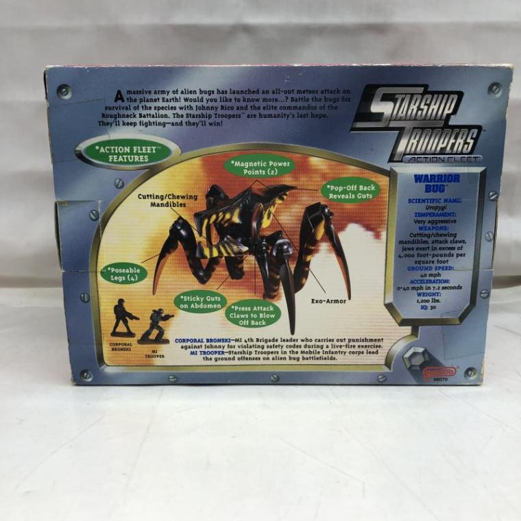 【中古】開封･箱イタミ)GALOOB ACTION FLEET STARSHIP TROOPERS WARRIOR BUG[22][240022196244] 中古】開封・箱イタミ)GALOOB ACTION FLEET STARSHIP TROOPERS