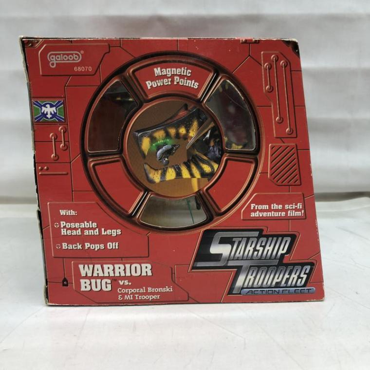 【中古】開封･箱イタミ)GALOOB ACTION FLEET STARSHIP TROOPERS WARRIOR BUG[22][240022196244] Galoob Starship Troopers Electronic Warrior Bug Review and