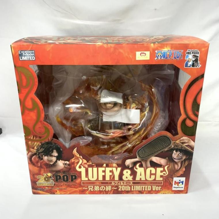 BANDAI - 【中古】開封)Portrait.Of.Pirates (P.O.P) “NEO-MAXIMUM” ルフィ &amp; エース ～兄弟の絆～ 20th LIMITED Ver.[91][240091379852] BANDAI - 【中古】開封)Portrait.Of.Pirates (P.O.P) “NEO