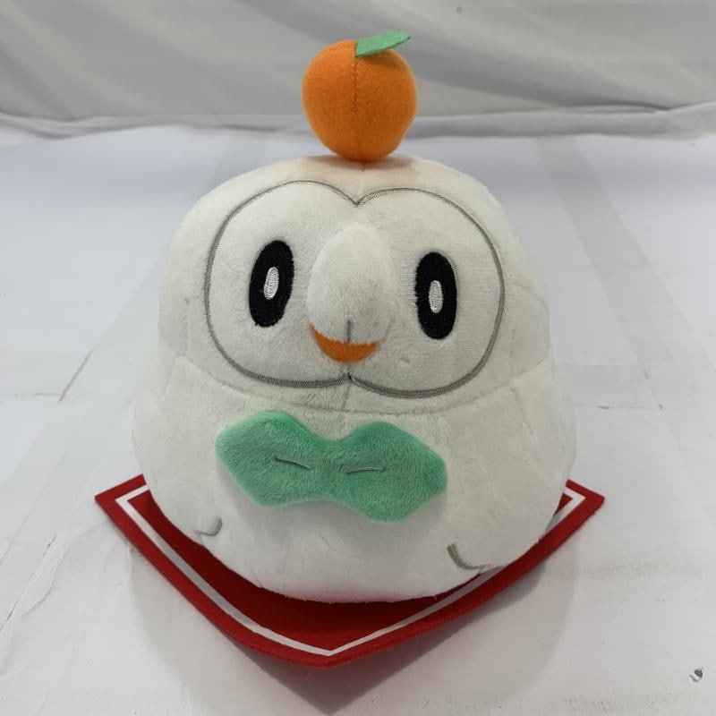 モクロー　鏡餅　ぬいぐるみ　タグ付き 中古】タグ付)モクロー鏡餅 ぬいぐるみ ポケットモンスター【O大府店