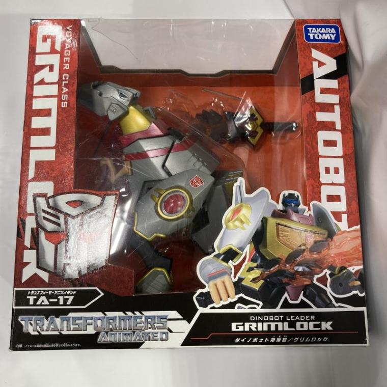 TA-17 ダイノボット指揮官 グリムロック 「トランスフォーマー アニメイテッド」 中古】タカラトミー TA-17 ダイノボット指揮官 グリムロック