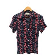 ����š�WACKO MARIA 21ss �쥪�ѡ����� JAMAICA FLORAL HAWAIIAN SHIRT ������S �ͥ��ӡ�/��å� �拾�ޥꥢ��O���ܡ�