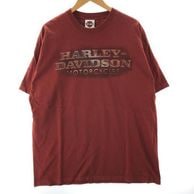����š�Harley Davidson ξ�̥ץ���Tee ������� XL rn15765 �ֳ쿧 �ϡ��졼���ӥåɥ����OȾ�ġ�