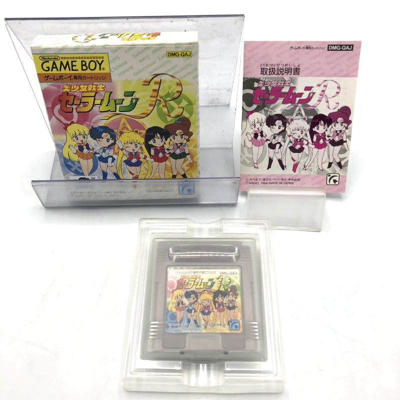 中古】GB）ｹﾞｰﾑﾎﾞｰｲ 美少女戦士 ｾｰﾗｰﾑｰﾝR 外箱・取説・ｿﾌﾄｹｰｽ付