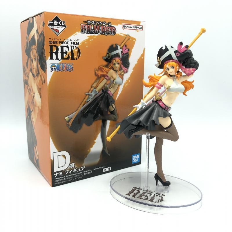 中古】一番くじ D賞 ナミ フィギュア / ワンピース FILM RED【O