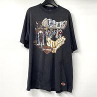 ����š�80s Harley Davidson STURGIS STAMPEDE T����� ������XXL �֥�å� Touch of Gold�ܥǥ� �ϡ��졼���ӥåɥ����O˭�ġ�