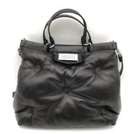����š�Maison Margiela GLAM SLAM SHOPPING ���������Хå� S56WD0133 �֥�å� �᥾��ޥ른�����OȾ�ġ�