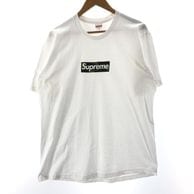 ����š�Supreme 23AW BOX LOGO TEE T����� M �ۥ磻�� ����ץ꡼���OȾ�ġ�