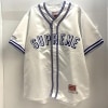 šSupremeMitchell&Ness 23ss Satin Baseball Jersey L ۥ磻ȡO¼Ź
