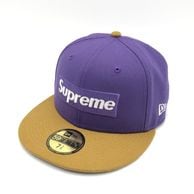 ����š�SUPREME �� NEW ERA 2-Tone Box Logo ����å� 7 3/8 58.7cm �ѡ��ץ� ����ץ꡼�� �˥塼�����OȾ�ġ�