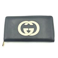 ����š�GUCCI BASKET �饦��ɥե����ʡ� �֥�å� 658839�����å���O˭�ġ�
