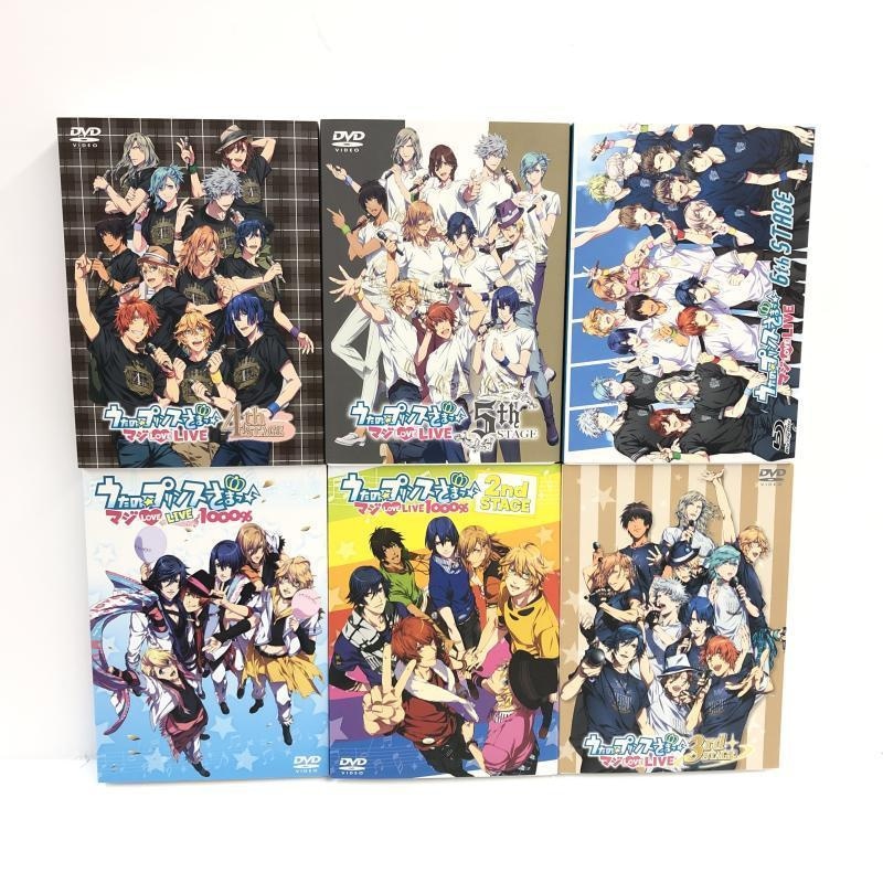 うたの☆プリンスさまっ♪ マジLOVE LIVE DVDセット 中古】うたの☆プリンスさまっ♪ マジLOVELIVE 1～6 STAGE 6巻