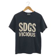 ����š�HYSTERIC GLAMOUR SDGS VICIOUS T����� M �֥�å� �ҥ��ƥ�å�����ޡ���O��¼��
