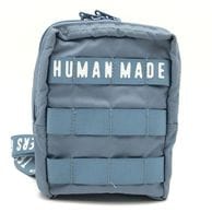 ����š�HUMAN MADE MILITARY POUCH ��2 ���������Хå� �֥롼 �ҥ塼�ޥ�ᥤ�ɡ�OȾ��Ź��