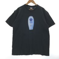 ����š�Supreme 19FW Super Cream Tee T����� L �֥�å� ����ץ꡼�� �˥٥���OȾ��Ź��