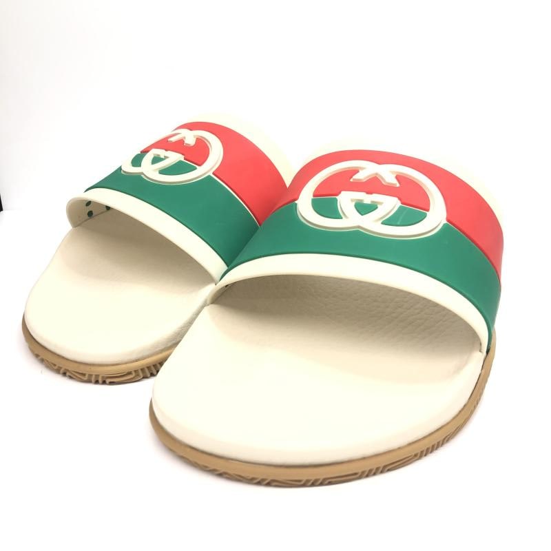 中古】GUCCI サンダル 655265 US9 27.5cm ベージュ【O知立