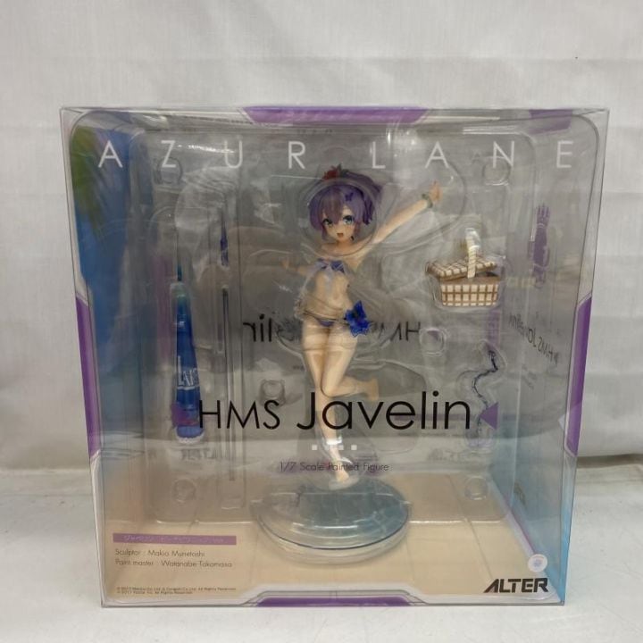 アズールレーン ジャベリン ビーチピクニック フィギュア 【開封済み美品】 中古】開封)1/7 ｼﾞｬﾍﾞﾘﾝ ﾋﾞｰﾁﾋﾟｸﾆｯｸ!Ver.(ｱｽﾞｰﾙﾚｰﾝ)【M沖新