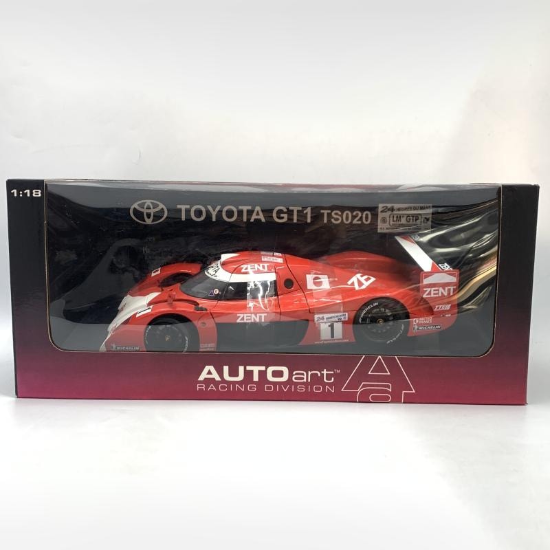 【レア美品】1/18 AUTOart TOYOTA GT1 TS020 中古】AUTOart 1/18 トヨタ GT1 TS020 ルマン 24H 1999 #1【M沖新