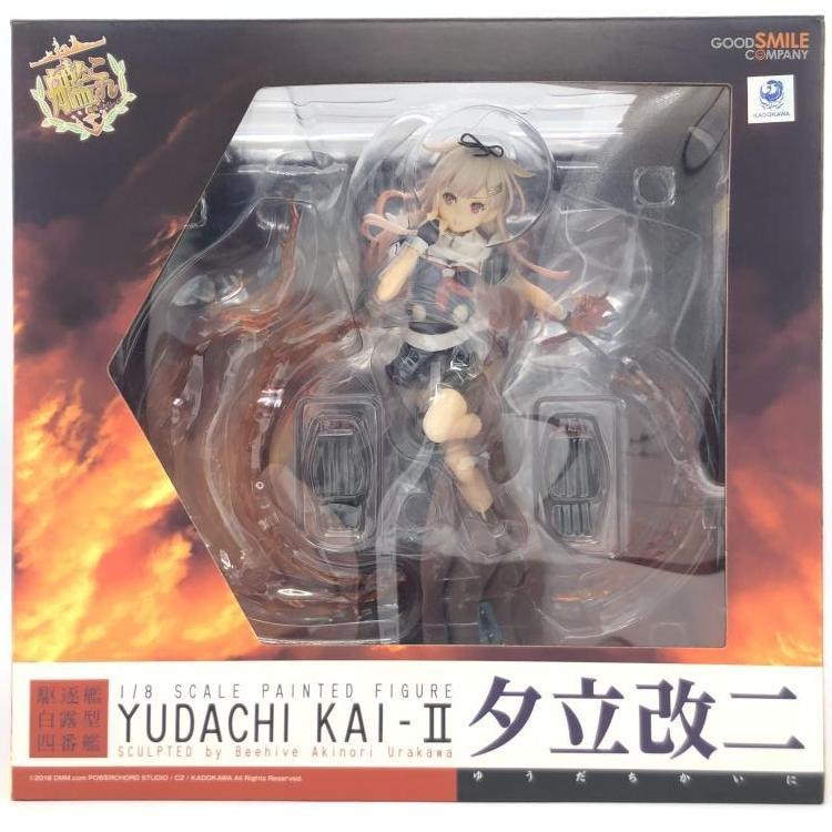 艦これ 夕立改二 フィギュア 1/8スケール 中古】開封)夕立改二 1/8(艦これ 艦隊これくしょん)【M沖新