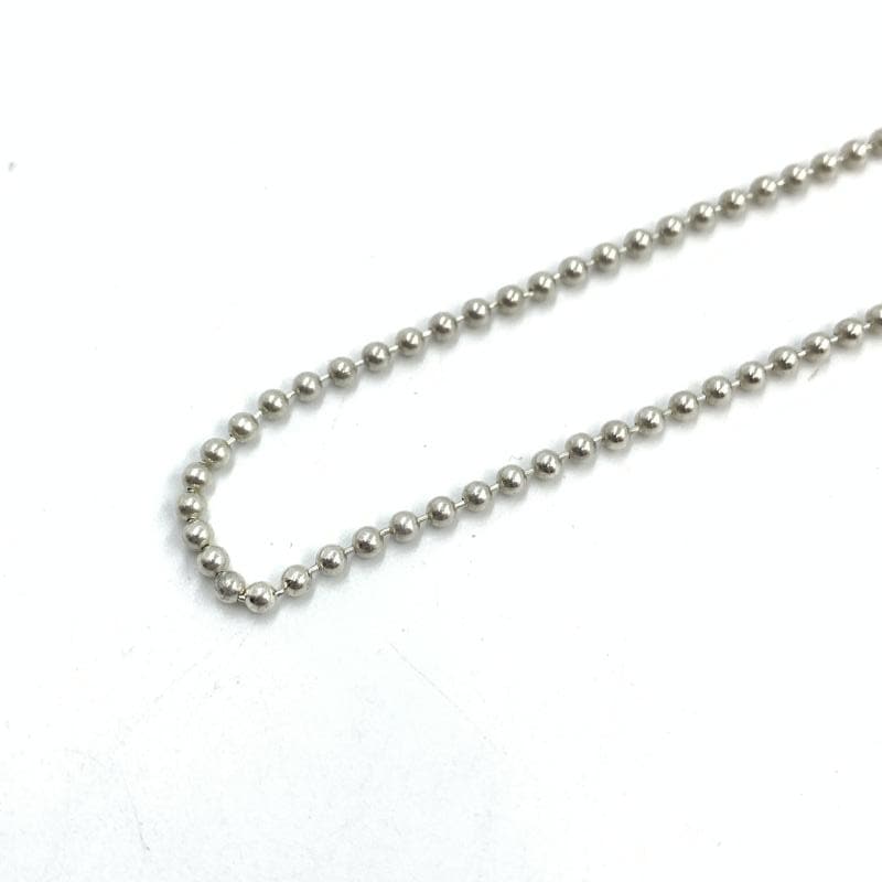 中古】Tiffany＆Co. ボールチェーン ネックレス ロング 925 約86cm