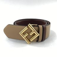 ����š�FENDI FF��������ɥ�С����֥�٥�� 8C0736 �����ե쥶�� �֥饦�� �ե���ǥ���OȾ�ġ�