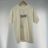����š�VAULTROOM LAPKARU CARTOOM TEE ������L �ۥ磻�� �ܥ�ȥ롼�� ��ץ��� �����ȥ����� �ƥ�����O���ܡ�