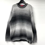 ����š�Supreme 22AW Gradient stripe sweater ������M �֥�å��ߥ��졼 �������� �˥å� ����ץ꡼���O˭��Ź��