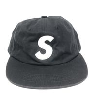 ����š�SUPREEM 16AW Chenille S Logo 6-Panel Cap BLACK��O��ΩŹ��