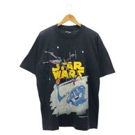 ����š�MARLIN TEASE 90s STAR WARS �ץ���T����� L �֥�å���OȾ�ġ�