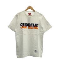 ����š�Supreme 19aw Flame S/S Top �ۥ磻�� ������S ������ ����ץ꡼���O������