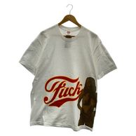 ����š�Supreme��HYSTERIC GLAMOUR 24AW Fuck ȾµTee ������L �ۥ磻�� ����ץ꡼�� �ҥ��ƥ�å�����ޡ���O��¼��