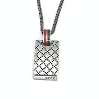 ����š�GUCCI �����꡼�饤�� �ǥ����ޥ�� �ͥå��쥹 925 ���å���O��¼��