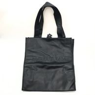 ����š�AMBERGLEAM Ethical Leather BIG Bag �ȡ��ȥХå� �֥�å� ����С����꡼���OȾ�ġ�