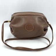 ����š�OLD GUCCI �����ǥ� �쥶�����������Хå� �֥饦�� 007.115.0086 ���å���O������