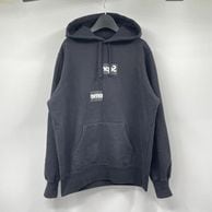 ����š�Supreme �� COMME des GARCONS SHIRT 18AW Split Box Logo Hooded Sweatshirt ������S �֥�å� ����ץ꡼�� ����ǥ���륽���O˭�ġ�