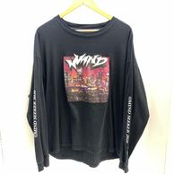 ����š�MINDSEEKER City Graffiti Long Sleeve Tee �֥�å� ������L MS-20SS-20 �ޥ���ɥ���������O��¼��
