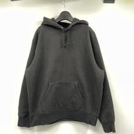 ����š�Supreme 24AW Satin Applique Hooded Sweatshirt ������M �֥�å� �����ֹ�θ ����ץ꡼���O˭�ġ�