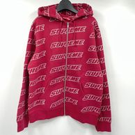 ����š�Supreme18SS Repeat Zip Up Hooded Sweatshirt ������M ��å� ����ץ꡼���O˭�ġ�