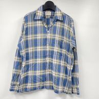����š�60s ARROW CONTOUR TAILORED���� �롼�ץ����å�L/S����� ������M �֥롼�ߥۥ磻�� ��������O˭�ġ�