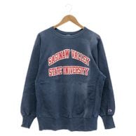 ����š�90s Champion REVERSE WEAVE �������å� ������L �ͥ��ӡ� �����ԥ��� ��С����������� SAGINAW VALLEY��O���ܡ�