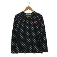 ����š�PLAY COMME des GARCONS �ɥåȥ���T����� �֥�å� ������M �ץ쥤 ����ǥ���륽���O���ܡ�