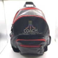 ����š�COACH �� ATARI �쥶���Хå��ѥå� �֥�å� F72914 �ѥ��졢��¦�ե�å���ʬ����ͭ����������O˭�ġ�